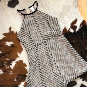 NWT short woven cocktail dress